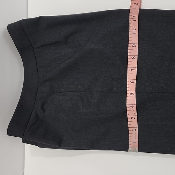 Lafayette 148 Irving Straight Leg Stretch Wool Blend Pants - Picture 10 of 14